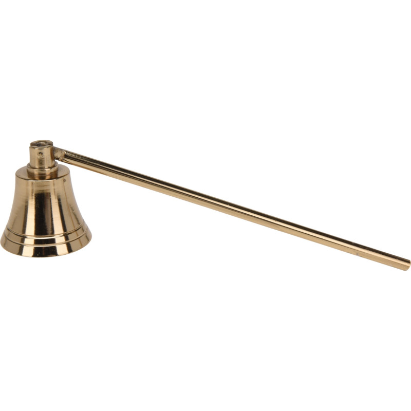 Ljussläckare Guldfärgad 23 cm