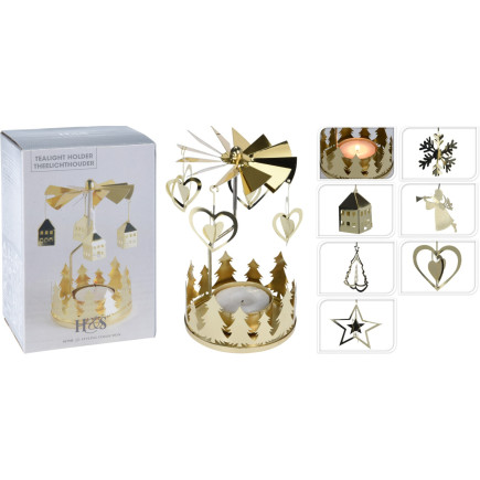 Änglaspel Metall Guld