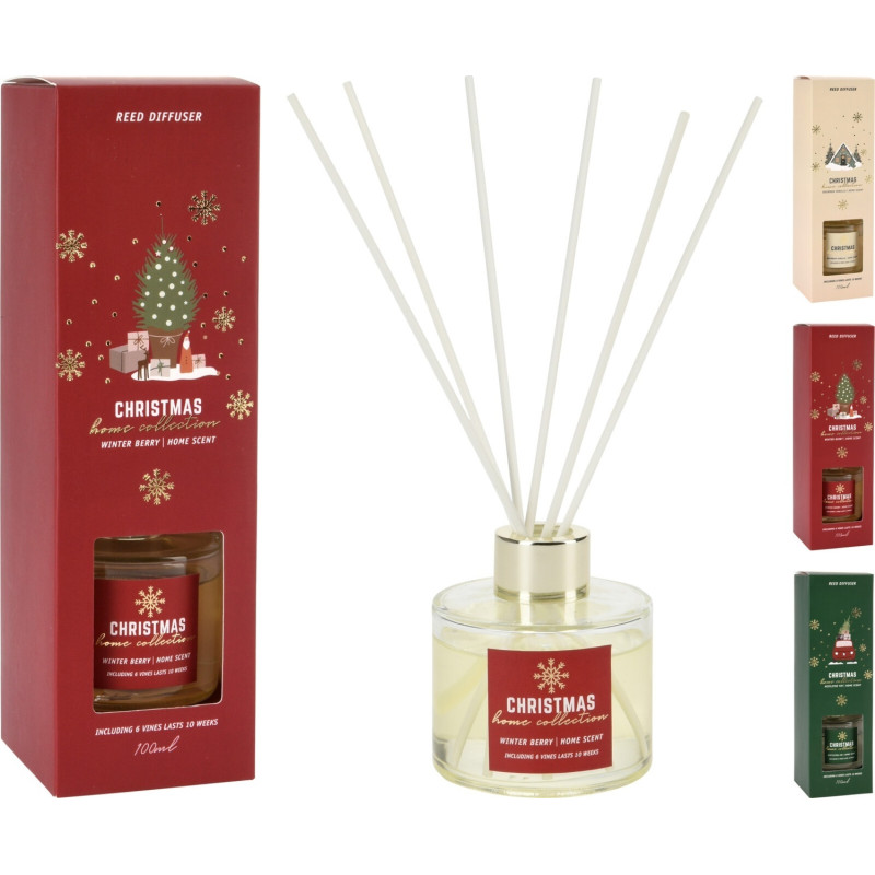Doftpinnar Rumsdoft Mistletoe Fir Grön 100 ml Doftpinnar Rumsdoft Mistletoe Fir Grön 100 ml