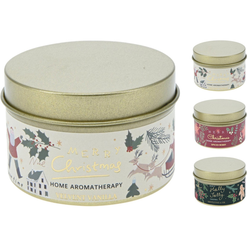 Doftljus Jul Spiced Berry Plåtburk 