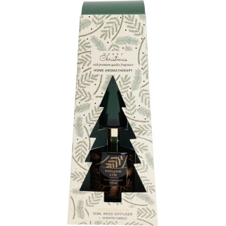 Aromaset Doftpinnar/Rumsdoft Doftljus Mistletoe Fir 80 ml