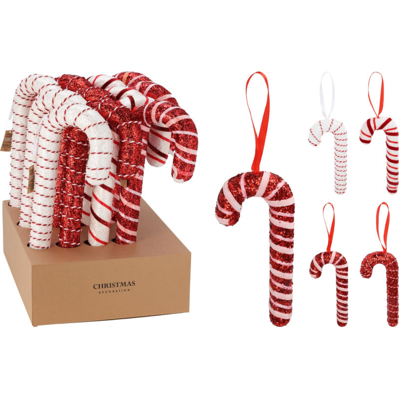 Polkagris Käpp Hängande 52 cm