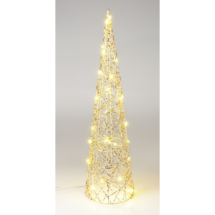 Julkon med LED-belysning Belysning Timer 60 cm