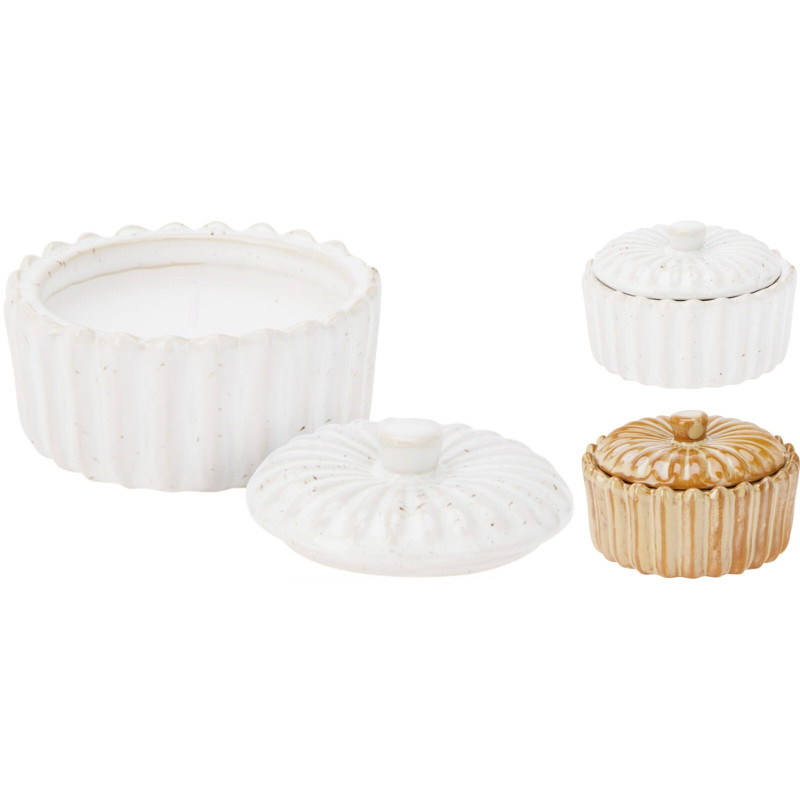 Ljus Pumpa Keramik Vitt 5 cm Ljus Pumpa Keramik Vitt 5 cm