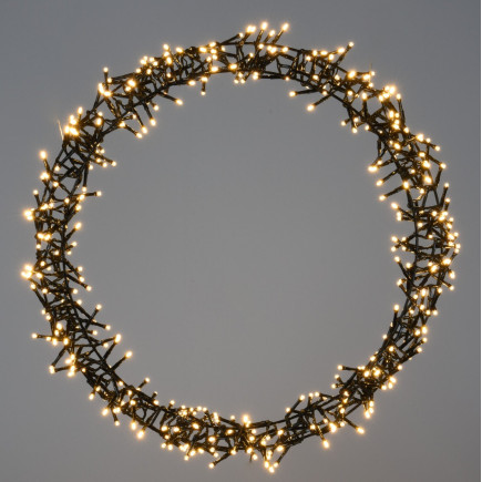 LED Krans Belysning 48 cm Ute/Inne