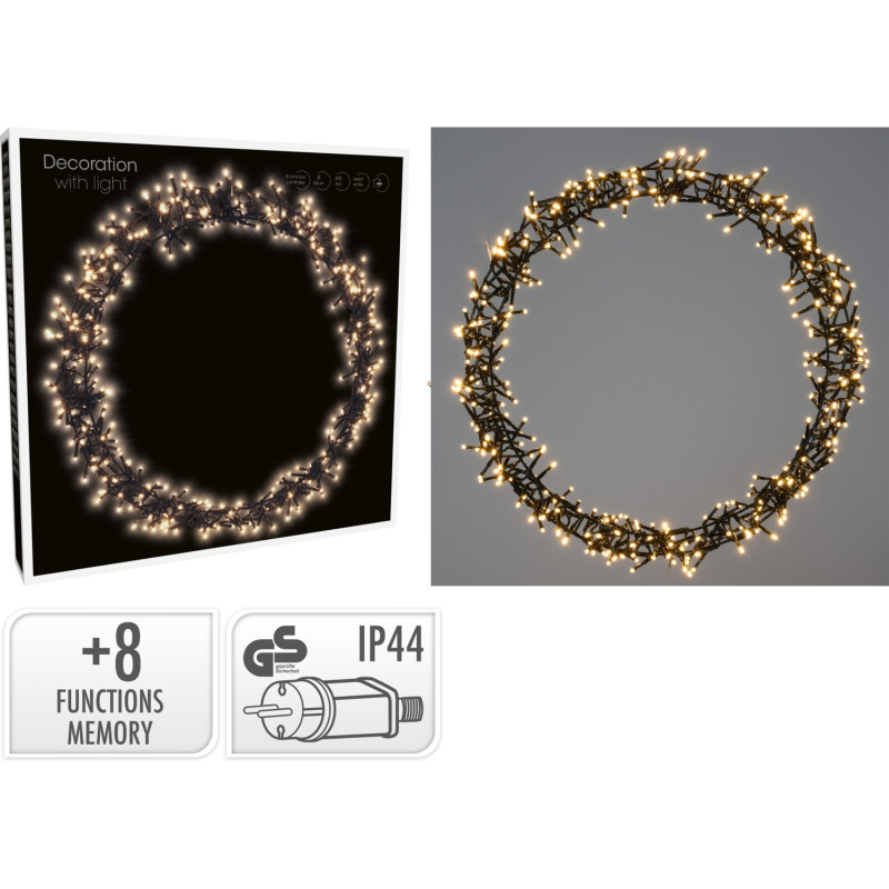 LED Krans Belysning 48 cm Ute/Inne LED Krans Belysning 48 cm Ute/Inne