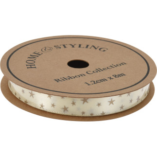 Band Textil Vitt Jul 8 meter