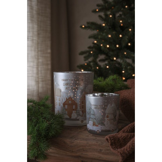 Majas Cottage Lykta Jul Driving home for christmas 7x8 cm Majas Cottage Lykta Jul Driving home for christmas 7x8 cm