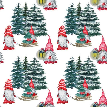 Servetter Tomtevärld 20-pack