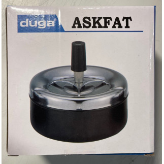 Askfat snurr metall 11x10cm askkopp Askfat snurr metall 11x10cm askkopp