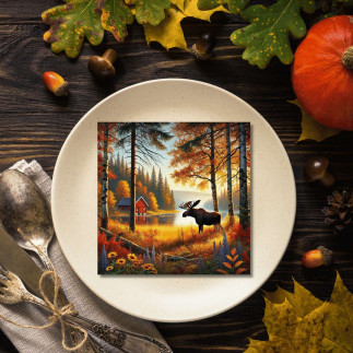 Servetter Älg 20-pack