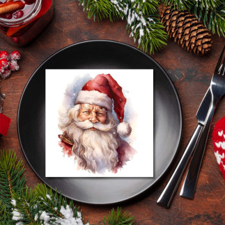 Servetter Tomtefar 33x33 cm 20-pack