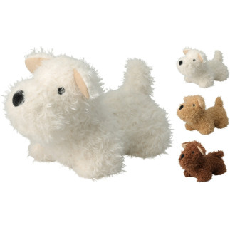 Dörrstopp Dekoration Hund Mörkbrun