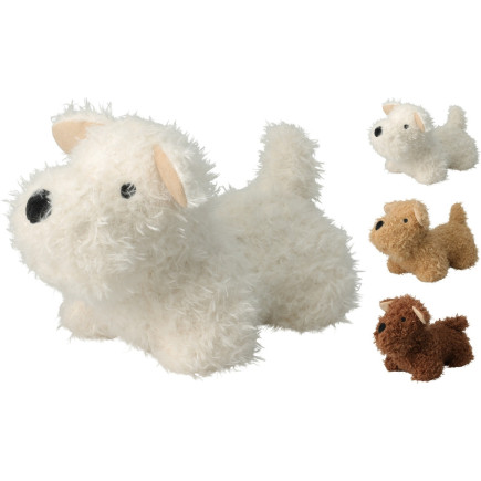 Dörrstopp Dekoration Hund Mörkbrun