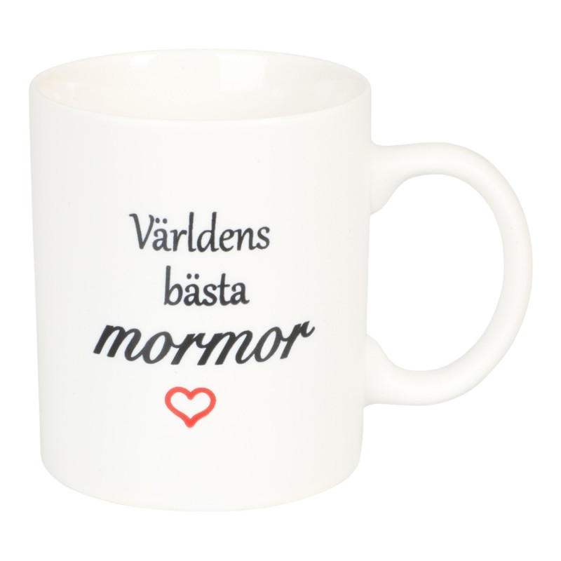 Mugg Världens bästa mormor Mugg Världens bästa mormor