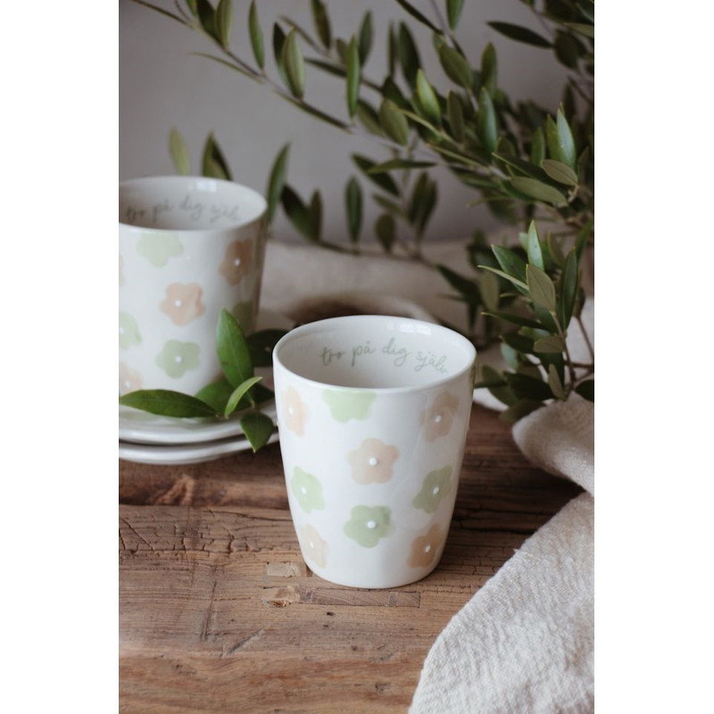 Majas Cottage Mugg Tro på dig själv Majas Cottage Mugg Tro på dig själv