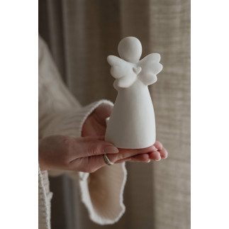 Majas Cottage Ängel Ljushållare Värdefull Gåvobox 