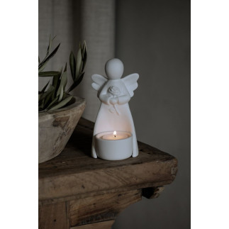 Majas Cottage Ängel Ljushållare Tack Gåvobox 