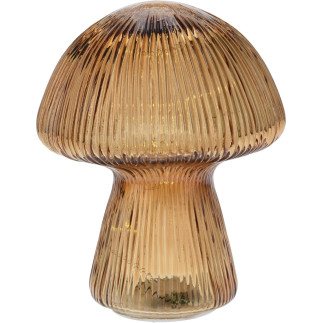 Bordslampa Lampa LED Svamp Grön Orange Brun 25 cm