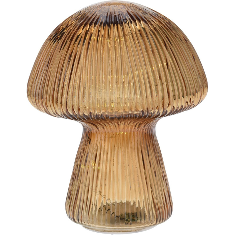 Bordslampa Lampa LED Svamp Grön Orange Brun 25 cm