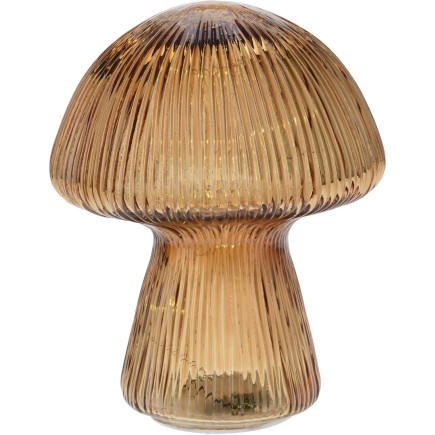 Bordslampa Lampa LED Svamp Grön Orange Brun 25 cm