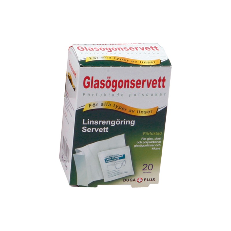 Våtservett Glasögon 120-p glasögonservetter Våtservett Glasögon 120-p glasögonservetter