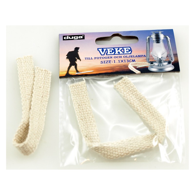 Veke 2-pack 1,1x13cm fotogenlampa oljelampa