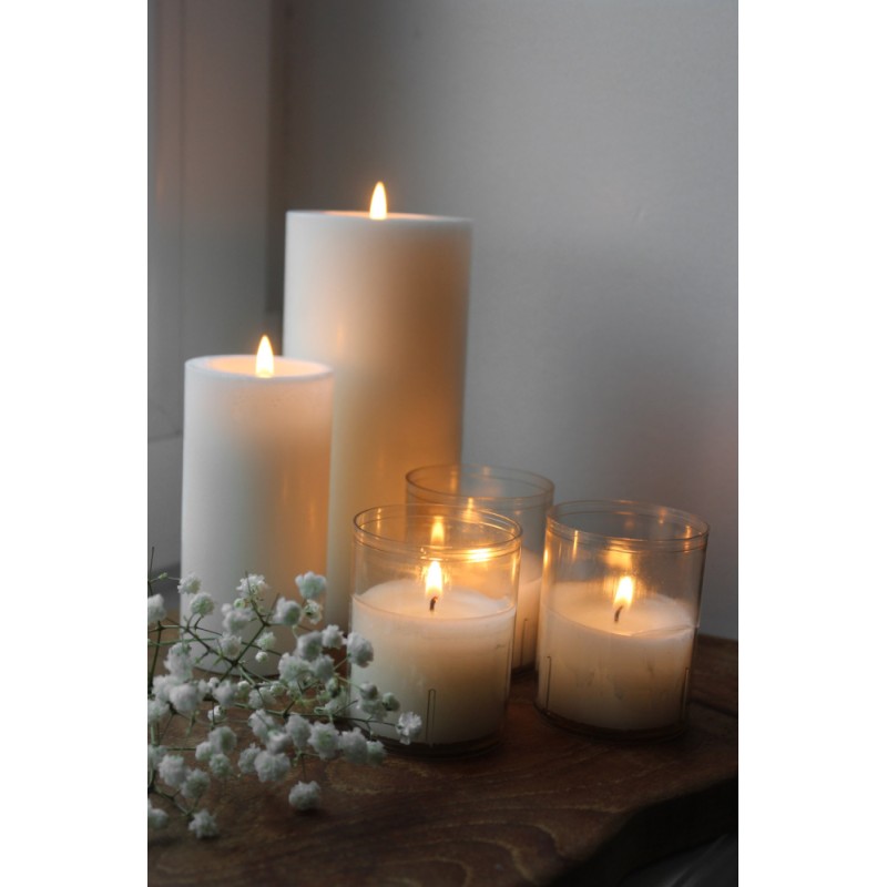 Majas Cottage Värmeljus i plasthållare 4-pack Majas Cottage Värmeljus i plasthållare 4-pack