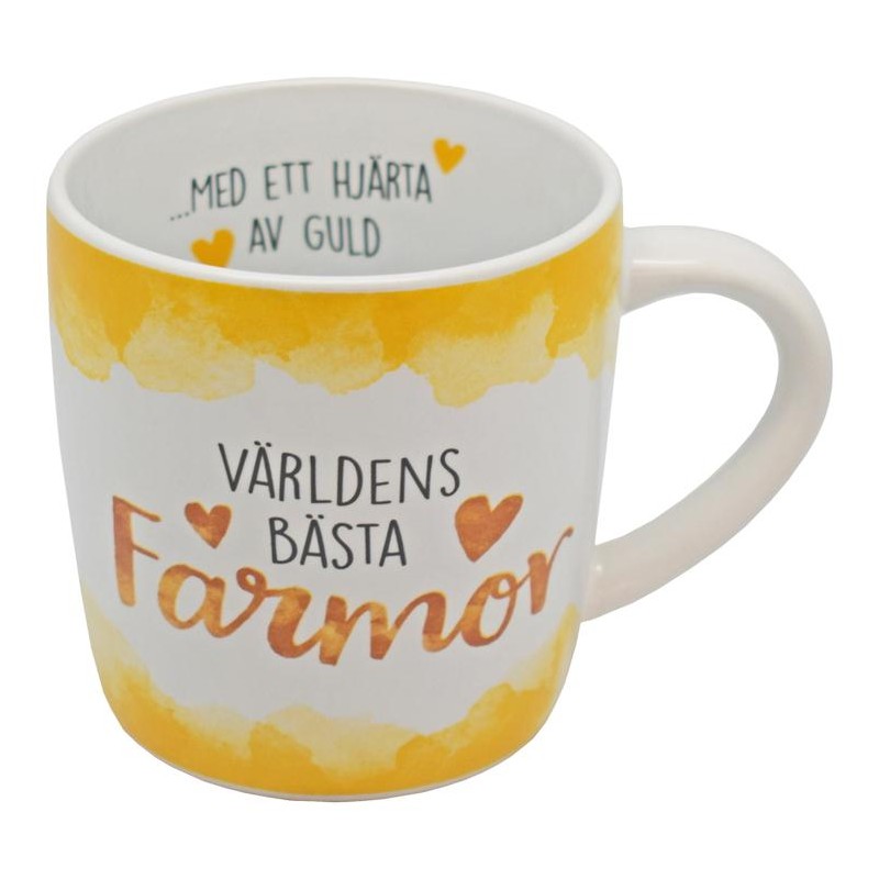 Mugg VÄRLDENS BÄSTA FARMOR Mugg VÄRLDENS BÄSTA FARMOR