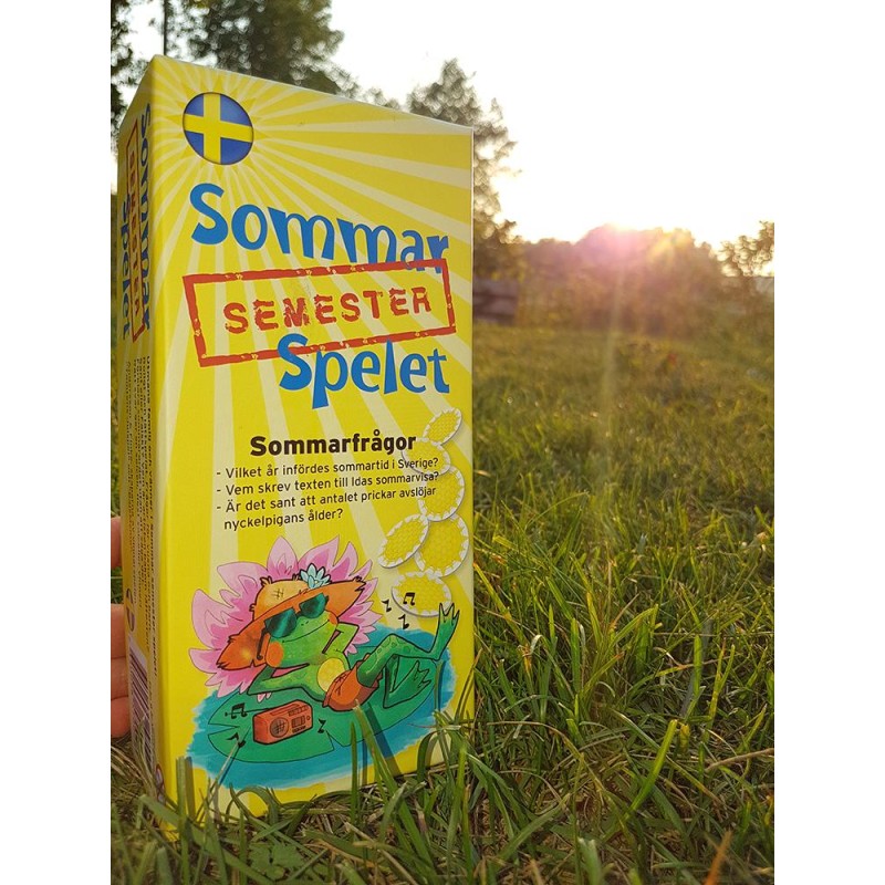 Semesterspelet sommar frågespel Semesterspelet sommar frågespel