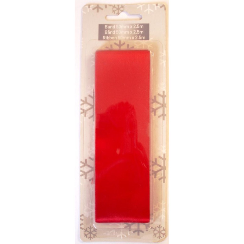 Band rött Siden 2,5 meter Band rött Siden 2,5 meter