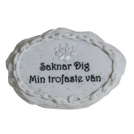 Gravdekoration Katt Min trofaste vän