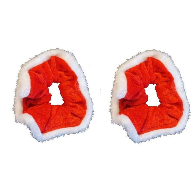 Hårband Snodd Jul röd/vit 2-pack Hårband Snodd Jul röd/vit 2-pack