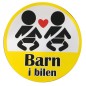 Stickers Barn i bilen 4-pack Stickers Barn i bilen 4-pack