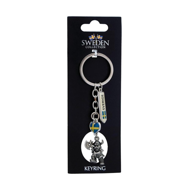 Nyckelring Souvenir Viking med yxa Nyckelring Souvenir Viking med yxa
