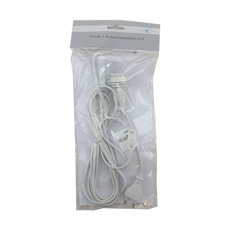 Elsladd Lamphållare med brytare 3,5 m Elsladd Lamphållare med brytare 3,5 m