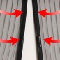 Insektsnät dörr 100x220 FORM Living insektsskydd magnet myggnät