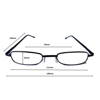 Duga Läsglasögon 1.5 med fodral brun