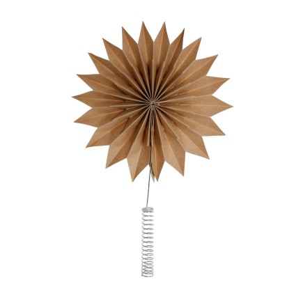 Stjärna Gran Brun 30 cm
