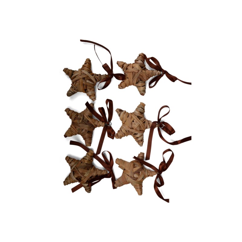 Stjärna 6-pack Natur Stjärna 6-pack Natur