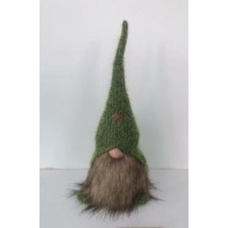Tomte Textil Grön 42 cm