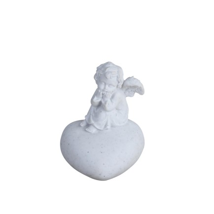 Ängel Hjärta 14 cm