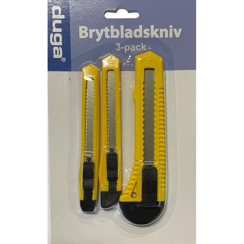 Knivar Mattkniv Brytkniv 3-pack Knivar Mattkniv Brytkniv 3-pack
