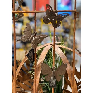 Fjäril Metall Magnet 11 cm