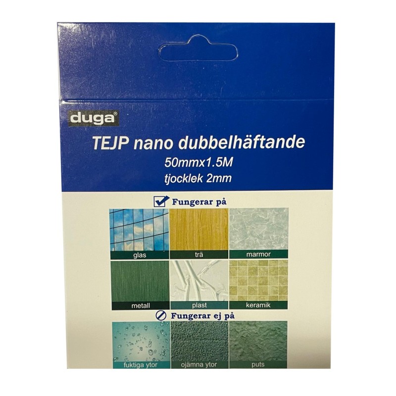 Tejp Dubbelhäftande 1,5 m Tejp Dubbelhäftande 1,5 m