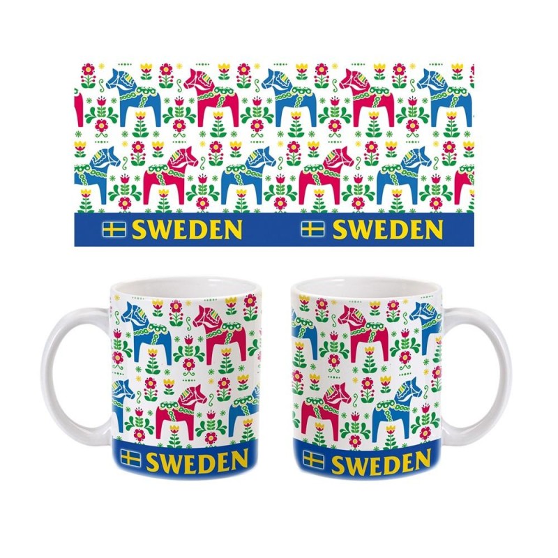 Mugg Dalahäst Sweden