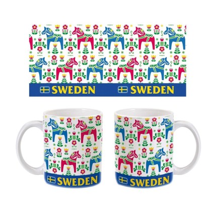 Mugg Dalahäst Sweden