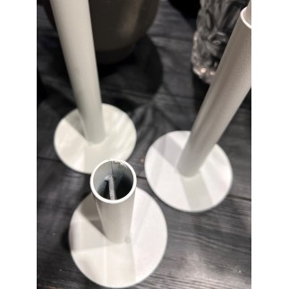 Ljusstake Smide Vit 20 cm Ljusstake Smide Vit 20 cm