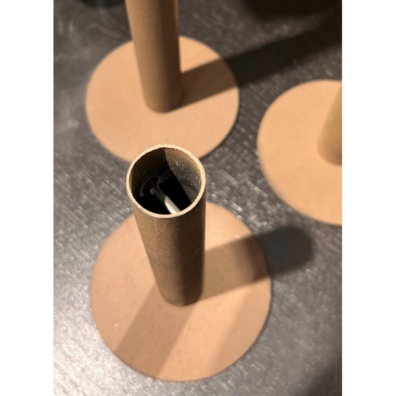 Ljusstake Smide Rost 25 cm Ljusstake Smide Rost 25 cm