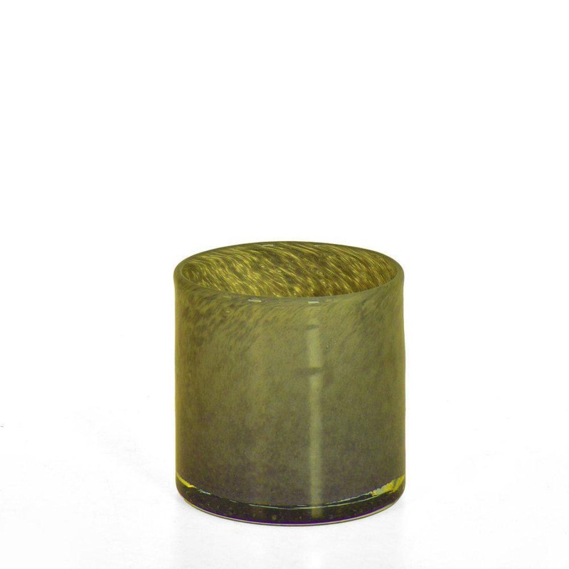 Ljushållare Grön Glas 10x10 cm